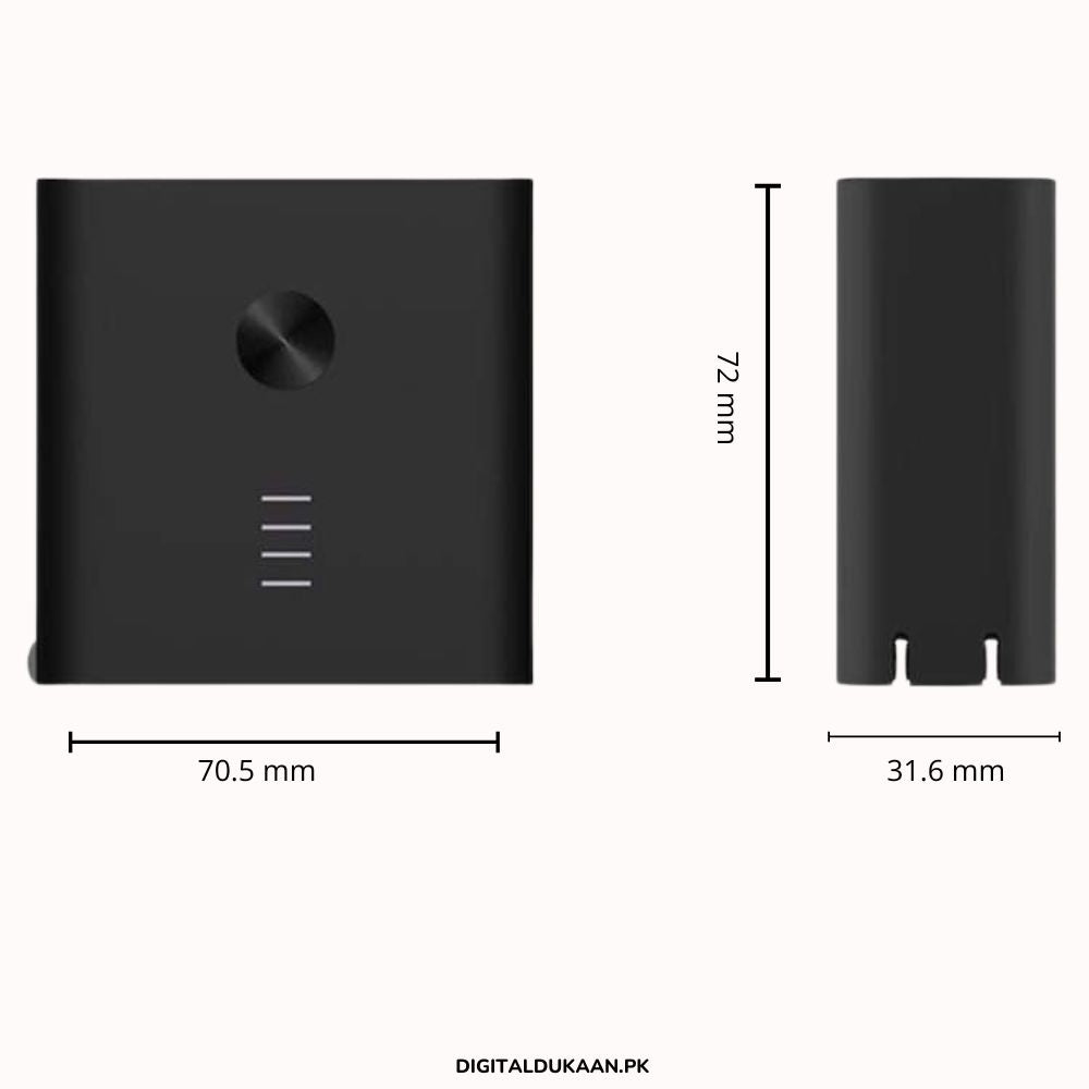 Compact and travel-friendly ZMI 6500mAh charger for tech lovers