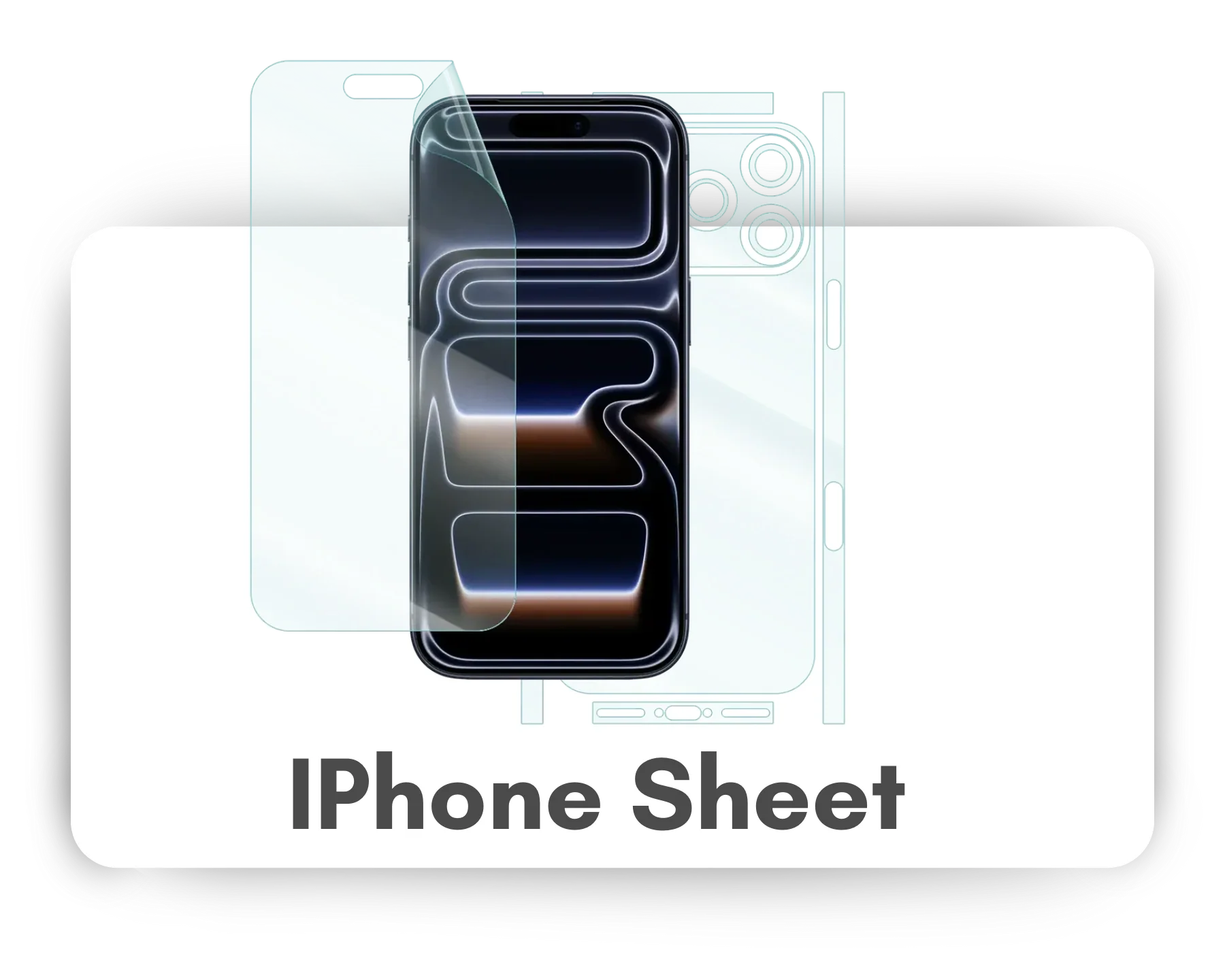 Digital Dukaan — Apple screen protector sheet collection banner