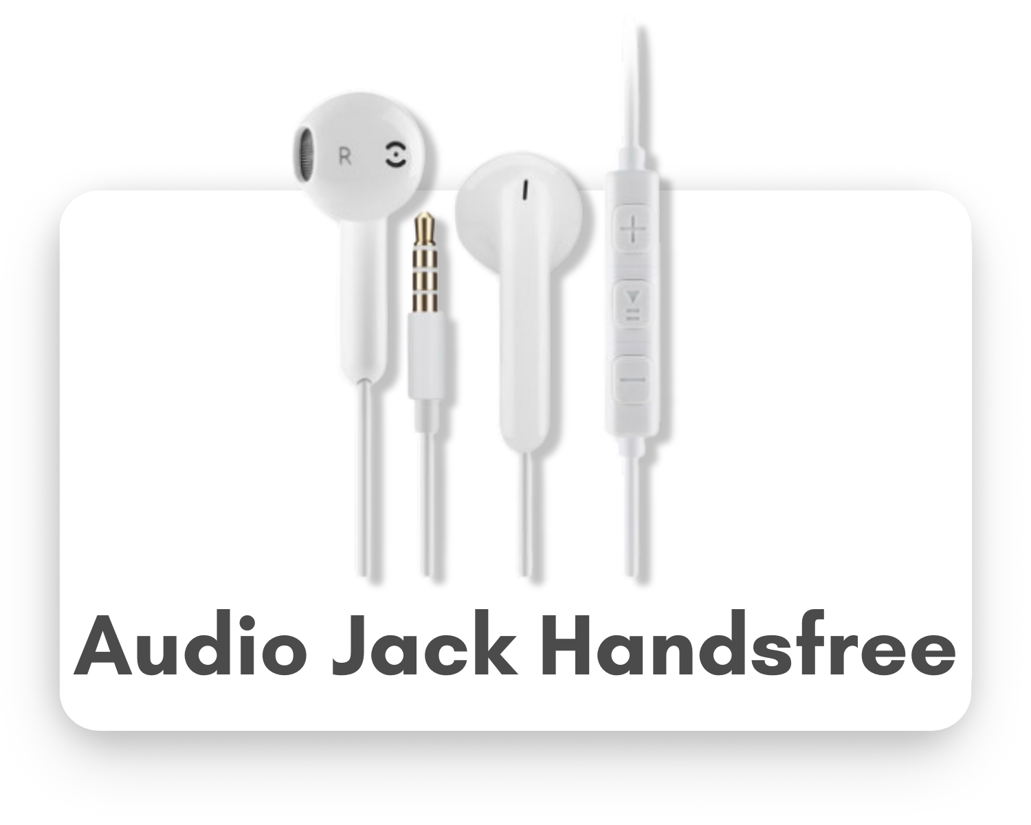 3.5mm audio jack handsfree earphones – Digital Dukaan