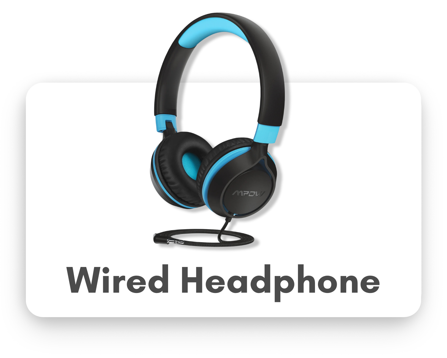 Wired headphone with in-line mic – Digital Dukaan