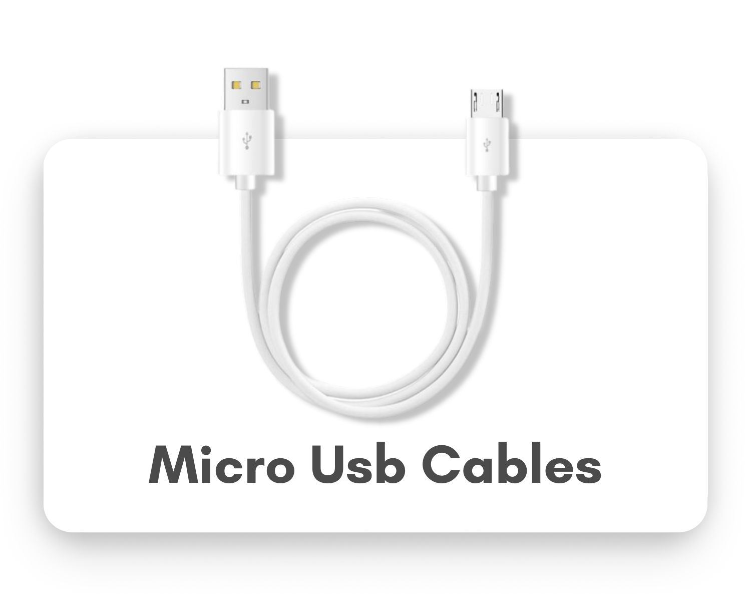 Micro USB charging cable for older devices – Digital Dukaan