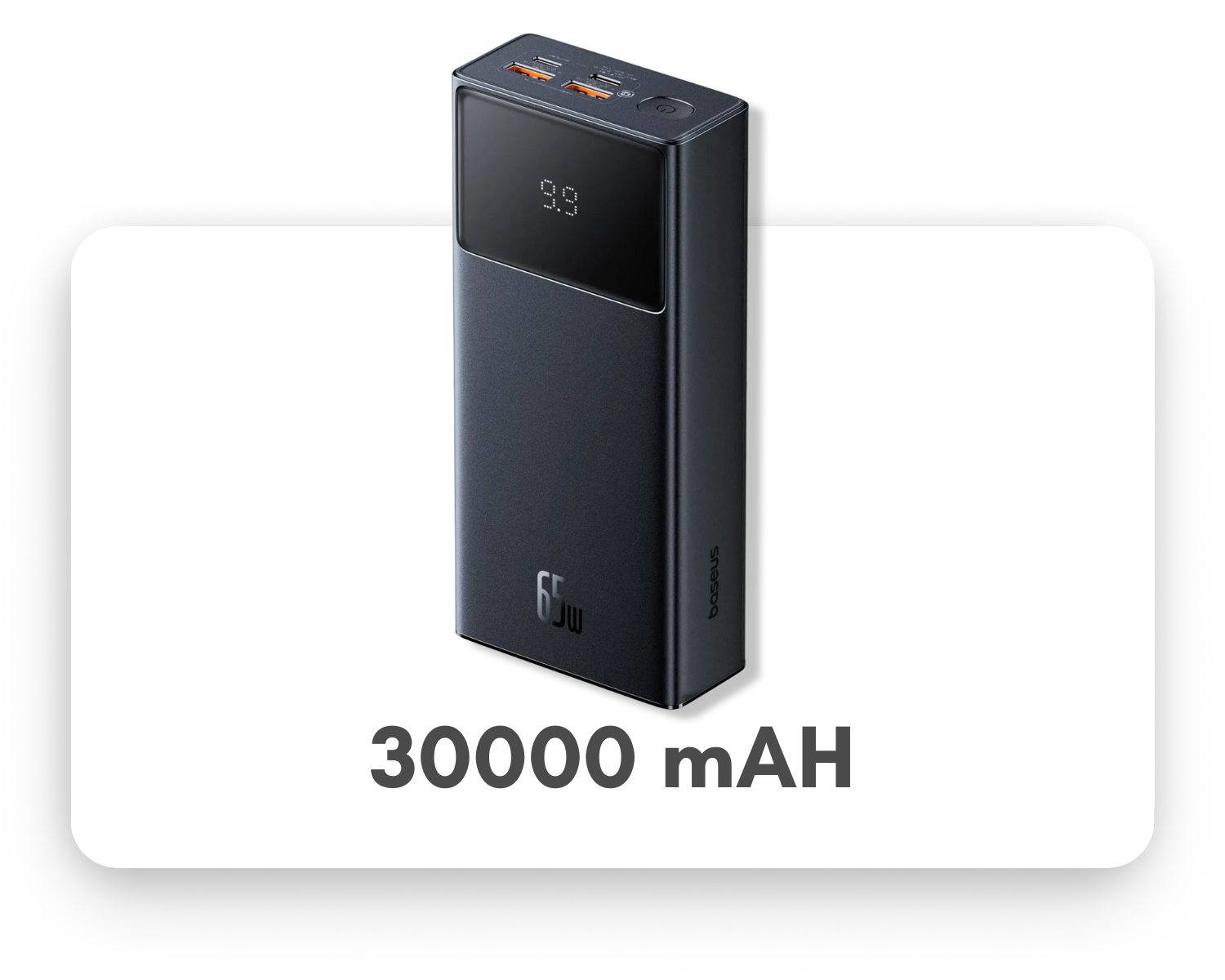 30000mAh power bank for extended use – Digital Dukaan