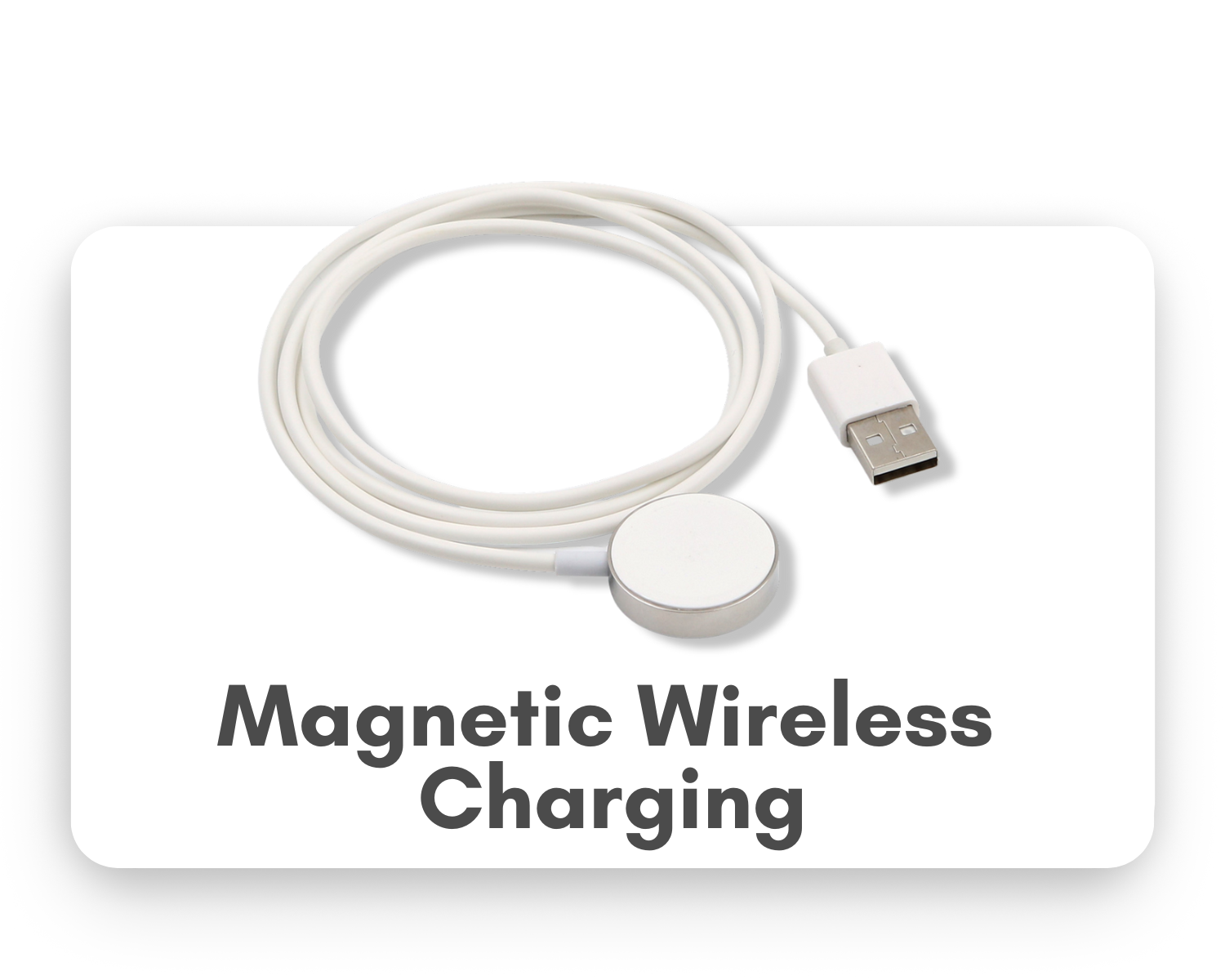 Magnetic wireless smart watch charger – Digital Dukaan