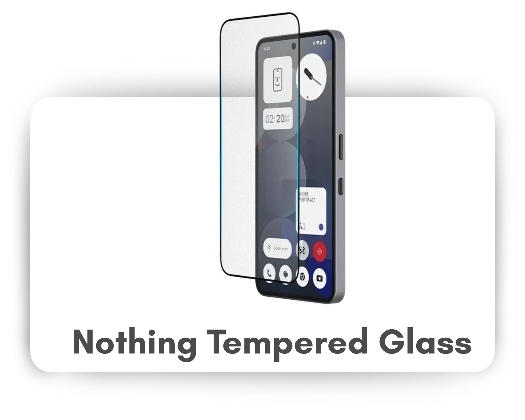 Digital Dukaan — Nothing Phone tempered glass collection banner