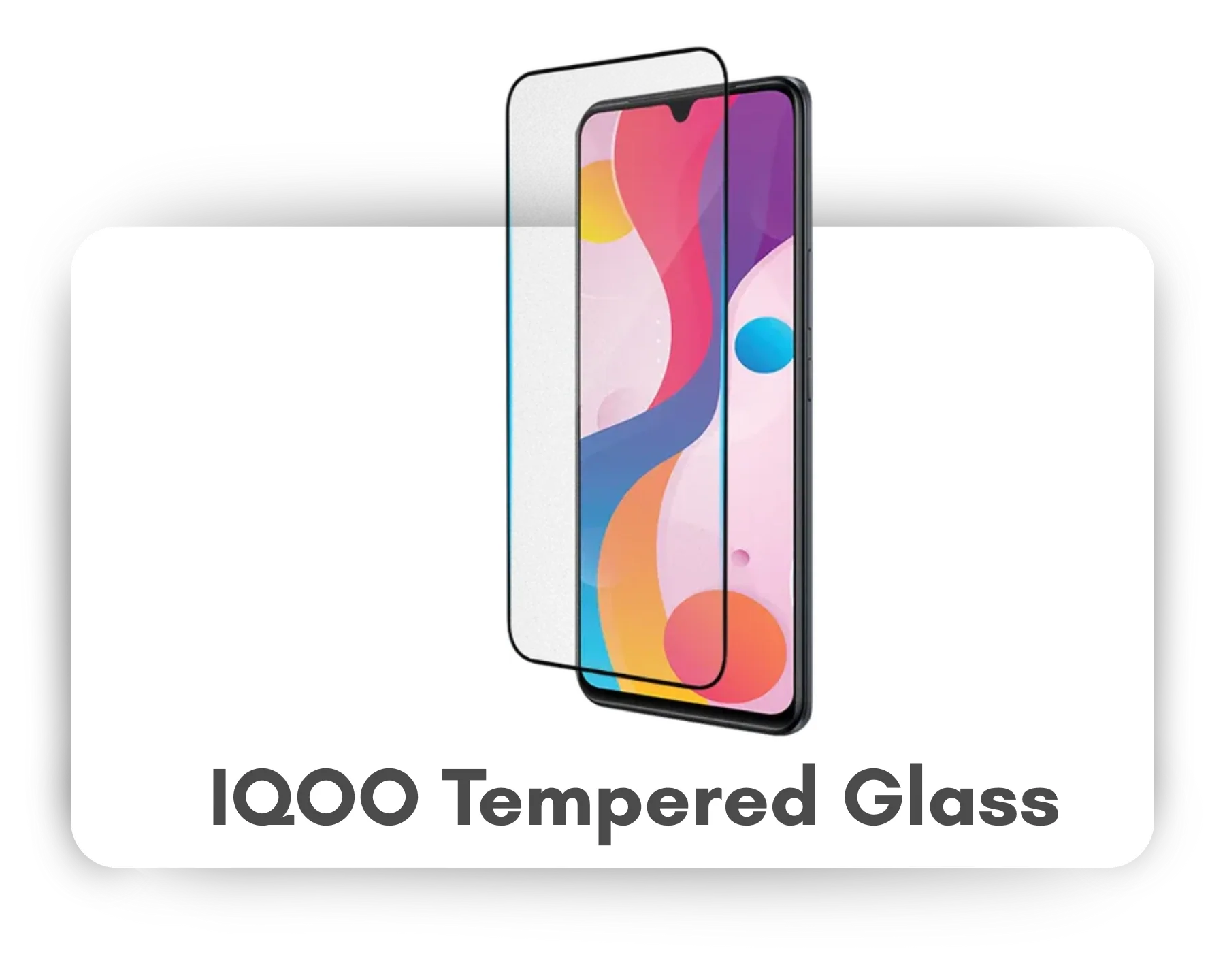 Digital Dukaan — iQOO tempered glass collection banner
