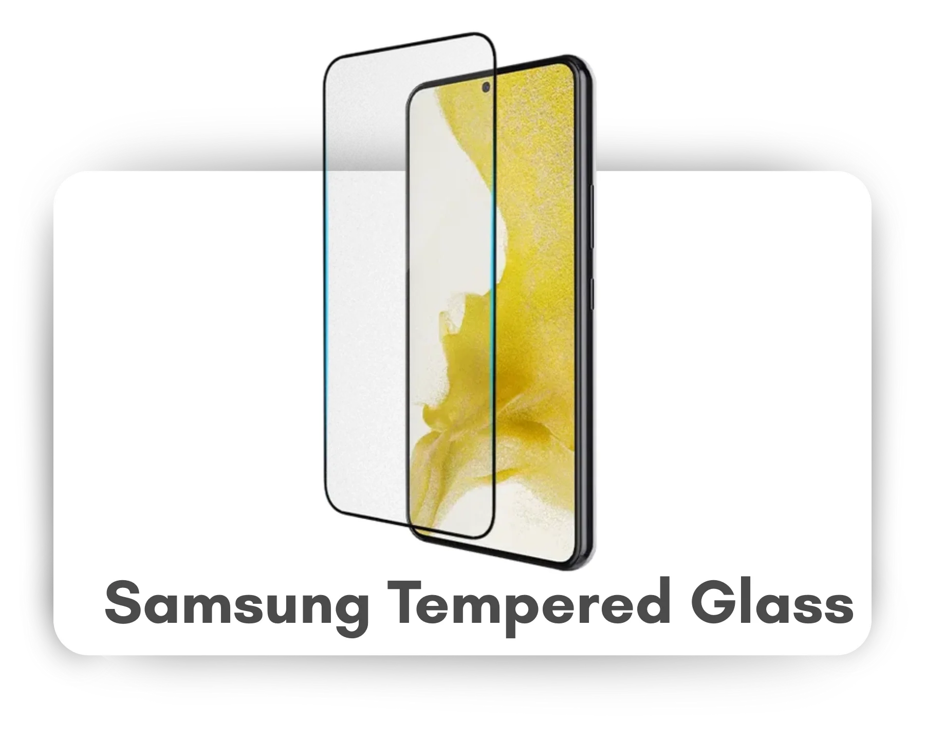 Digital Dukaan — Samsung Galaxy tempered glass collection banner