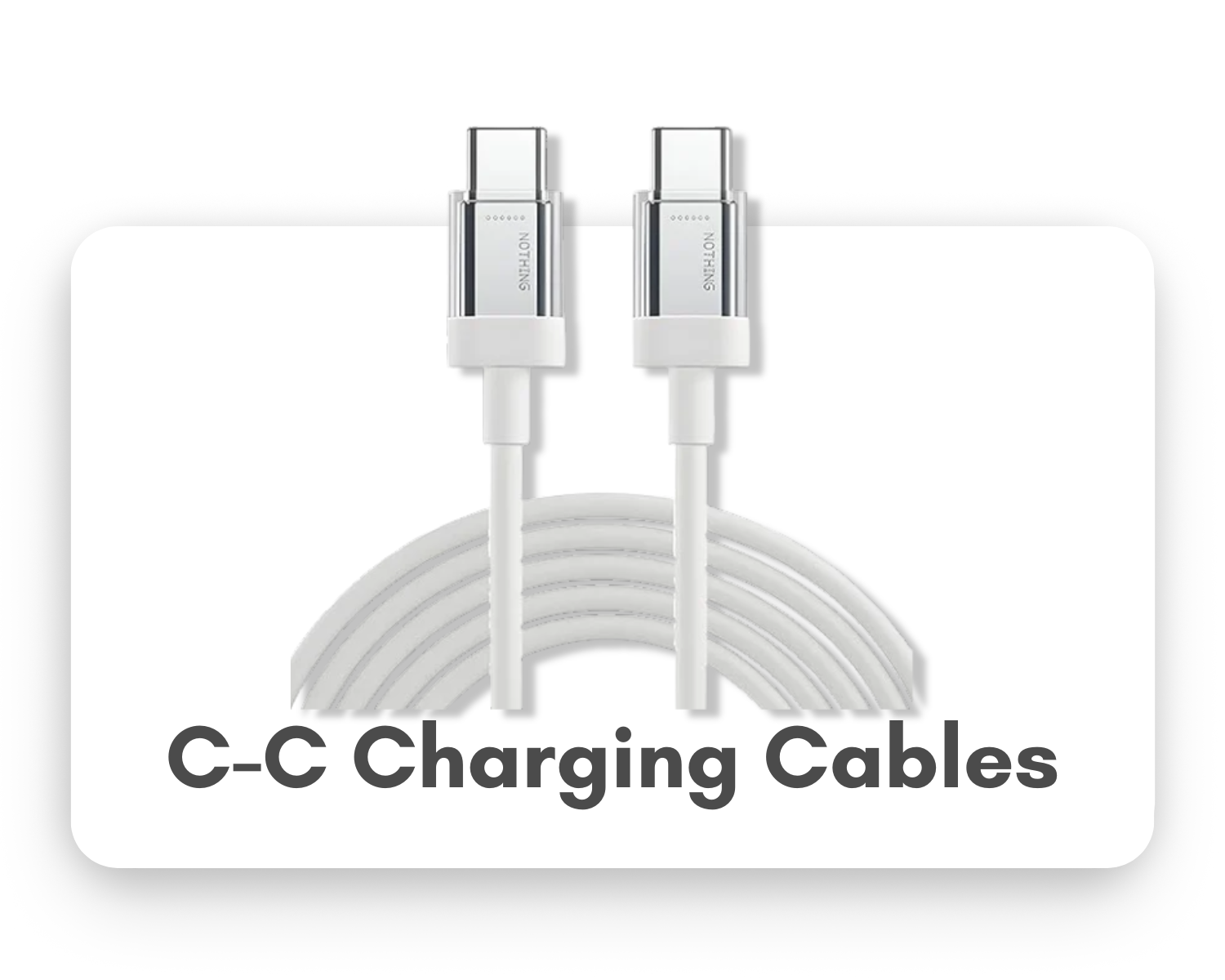 Type-C to C Charging Cables