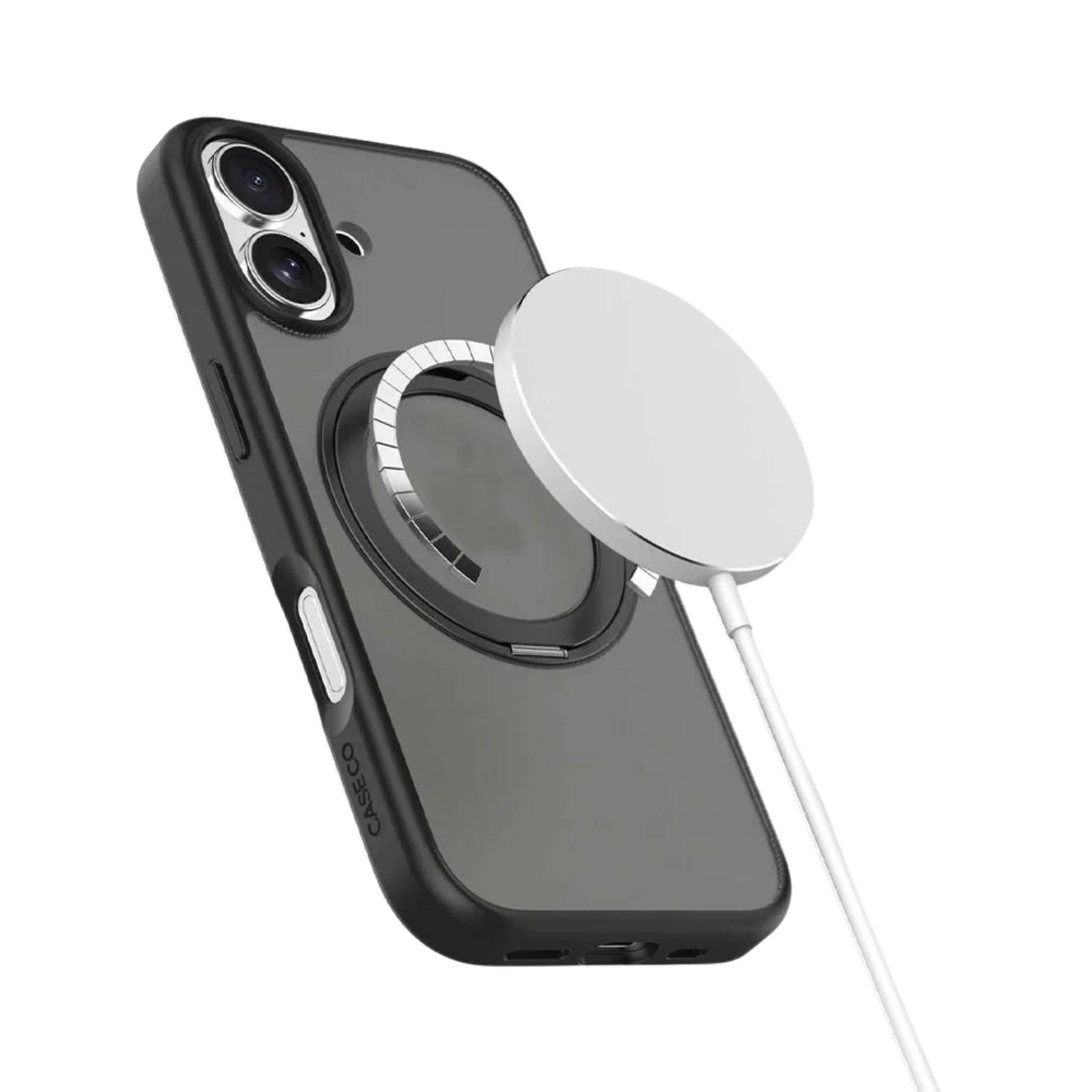 iPhone 17 Frost Case with 360 MagSafe Kickstand