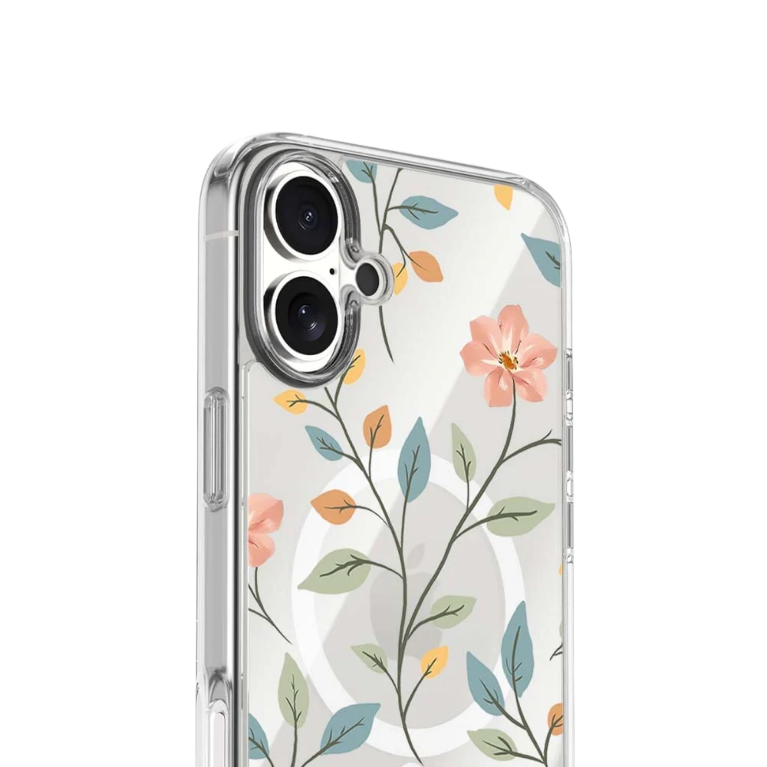 MagSafe iPhone 17 Easter Floral Clear Case