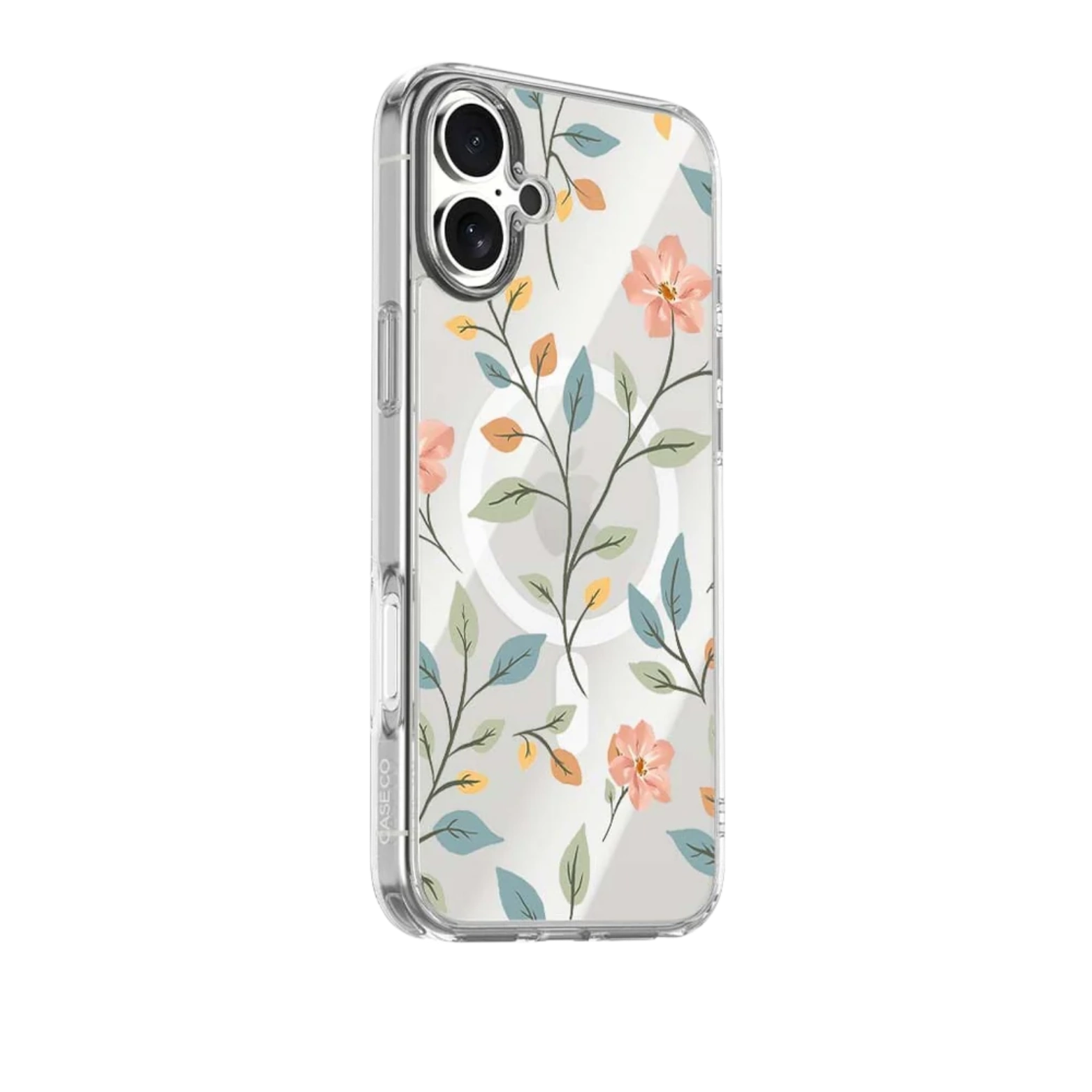 MagSafe iPhone 17 Easter Floral Clear Case
