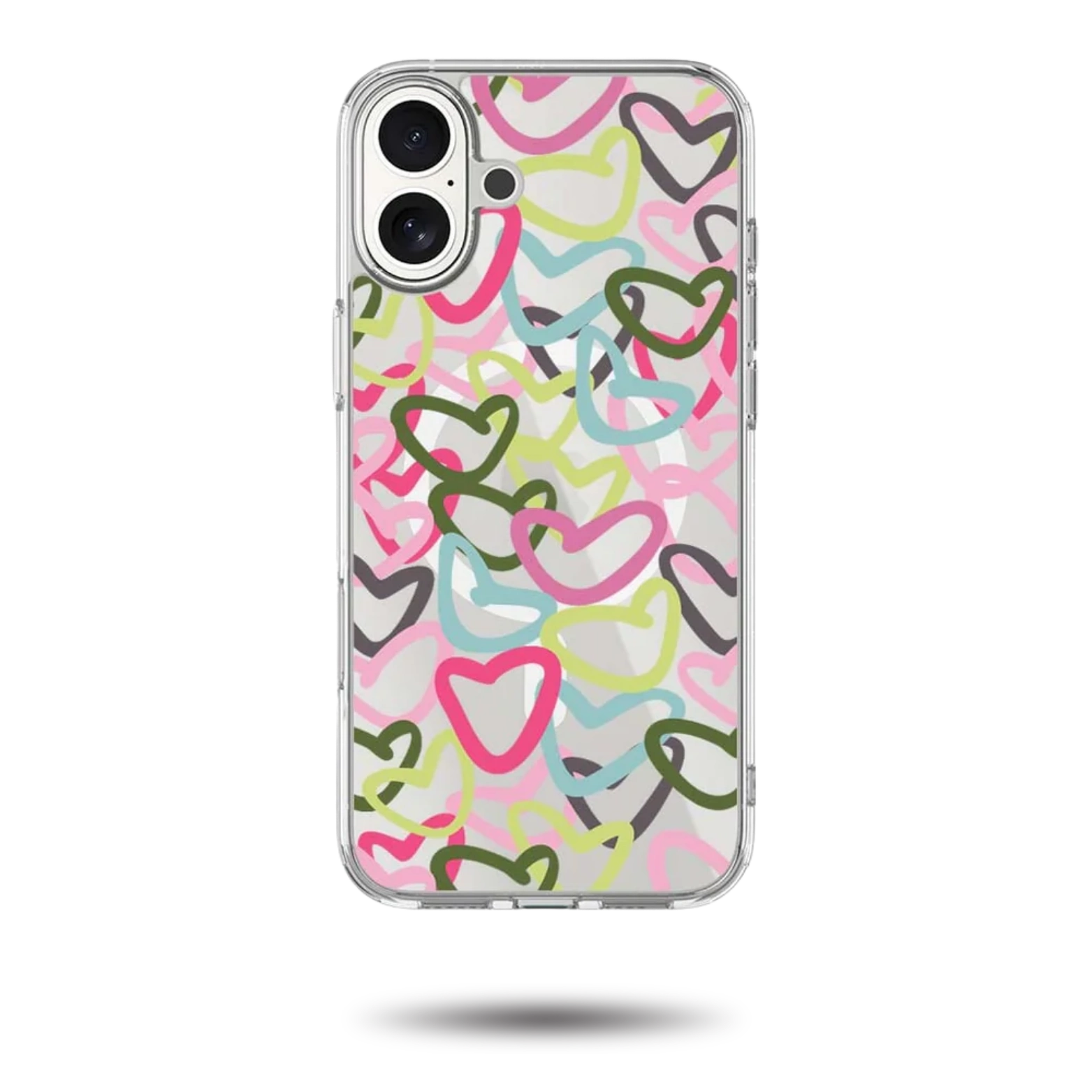 iPhone 17 Clear Case - Graffiti Design