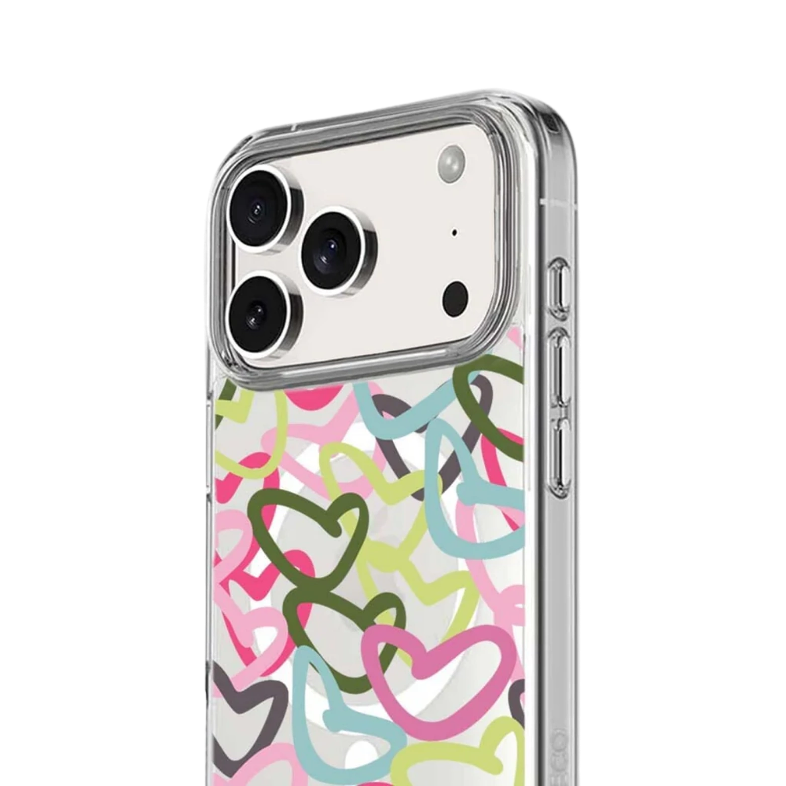 iPhone 17 Pro Clear Case - Graffiti Design