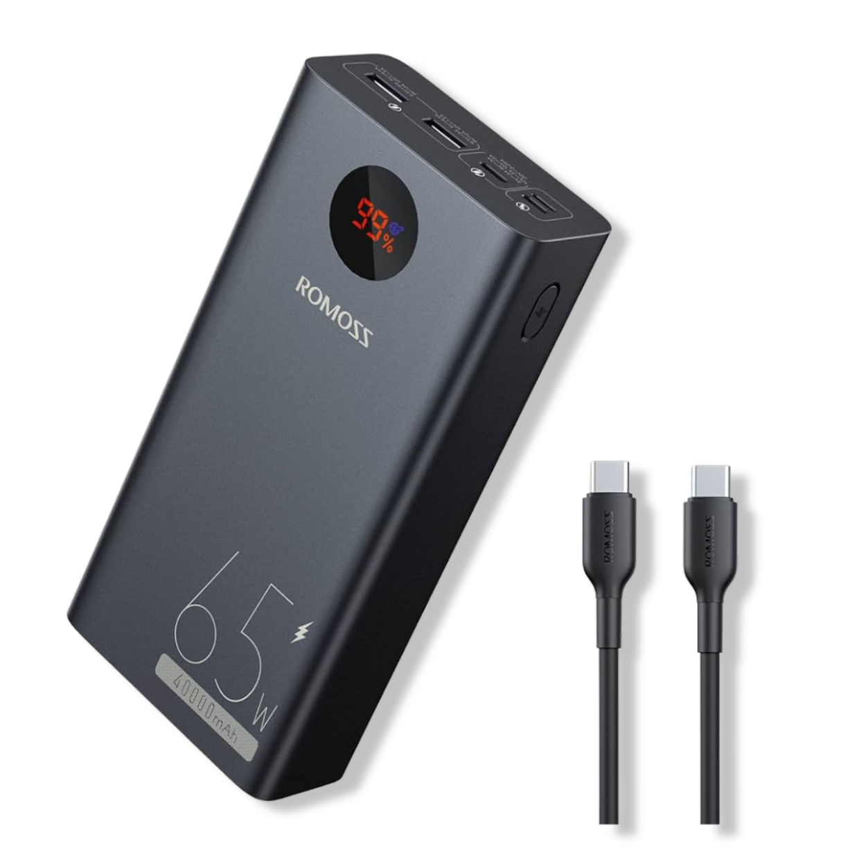 Romoss PEA40S Pro 40000mAh 65W Power Bank - Laptop Charger