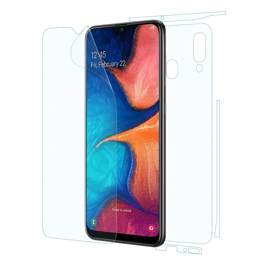 Samsung Galaxy A20 Screen Protector Screen Protector Sheet