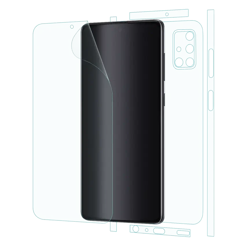 Samsung Galaxy A71 Screen Protector Screen Protector Sheet