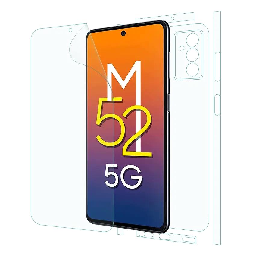 Samsung Galaxy M52 Screen Protector Screen Protector Sheet