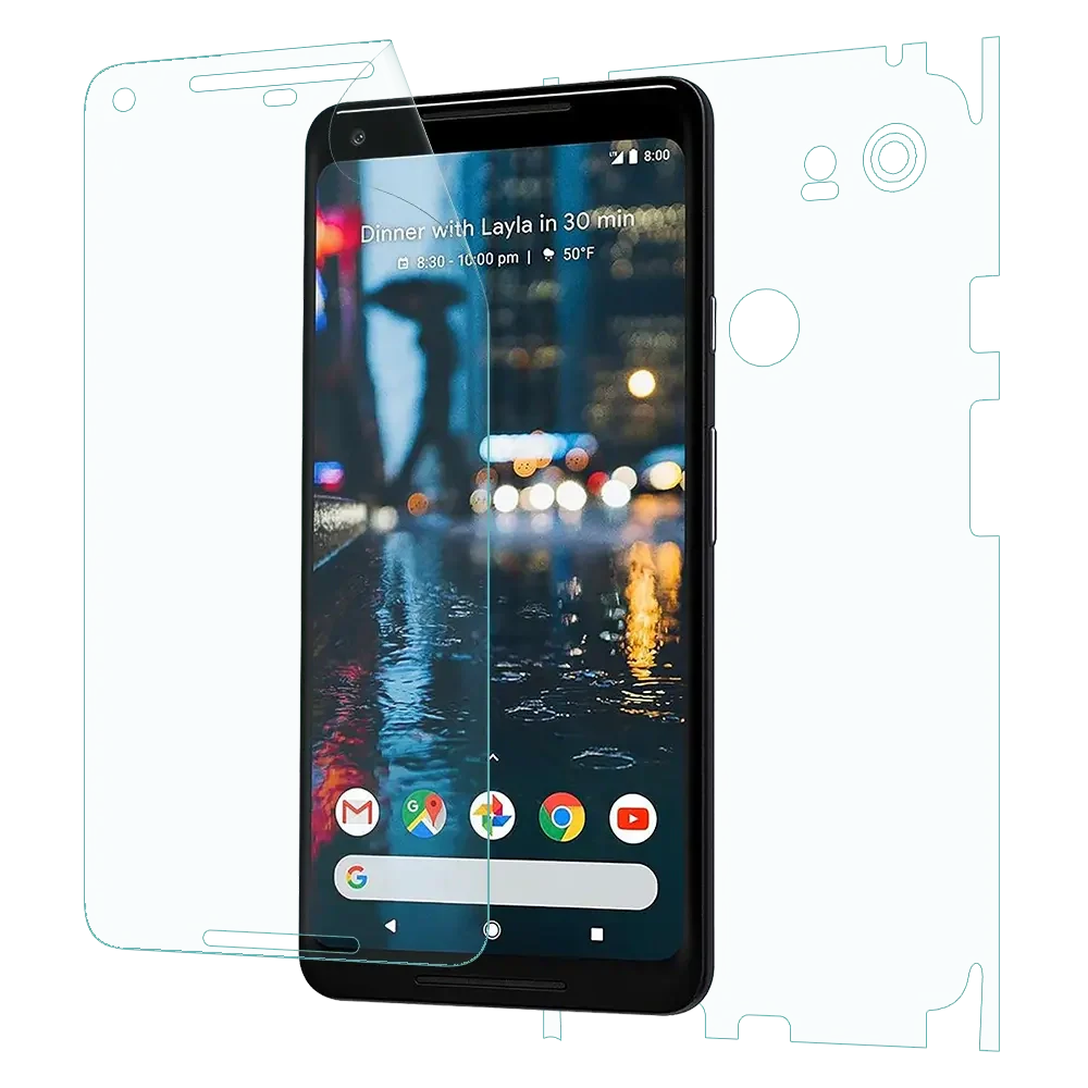 Google Pixel 2 XL Screen Protector Screen Protector Sheet
