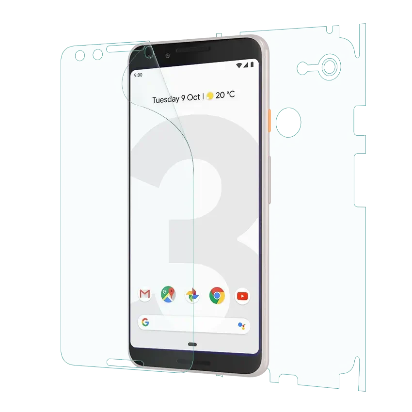 Google Pixel 3 Screen Protector Screen Protector Sheet