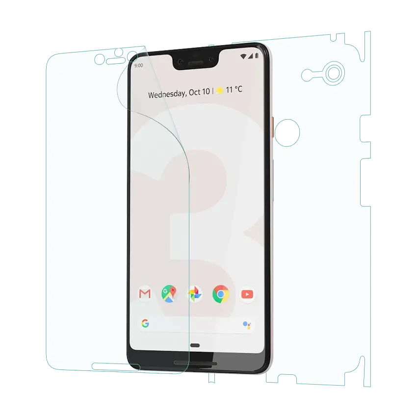 Google Pixel 3 XL Screen Protector Screen Protector Sheet