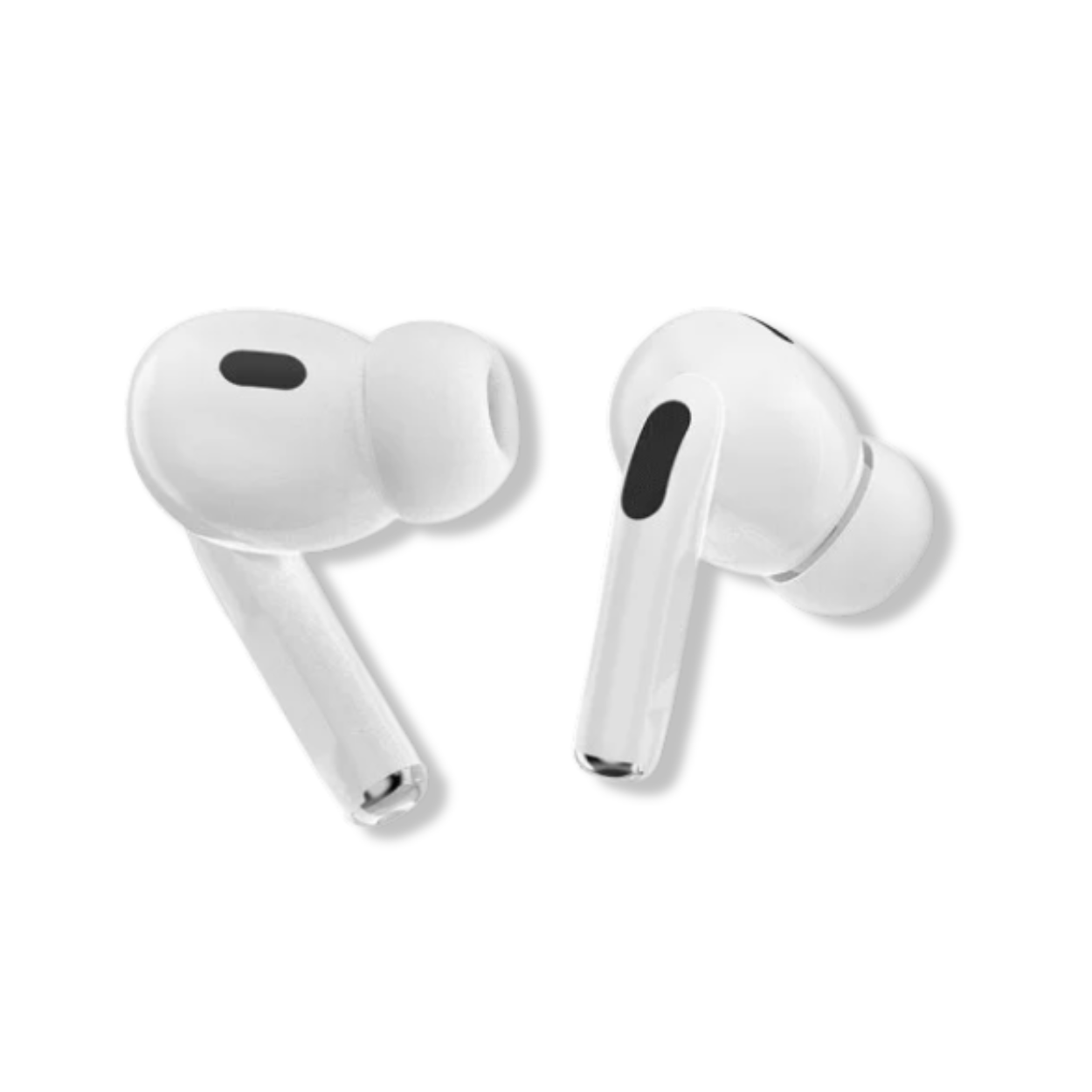 Dual-mic ANC ENC earbuds highlighting clear call quality in noisy environments.