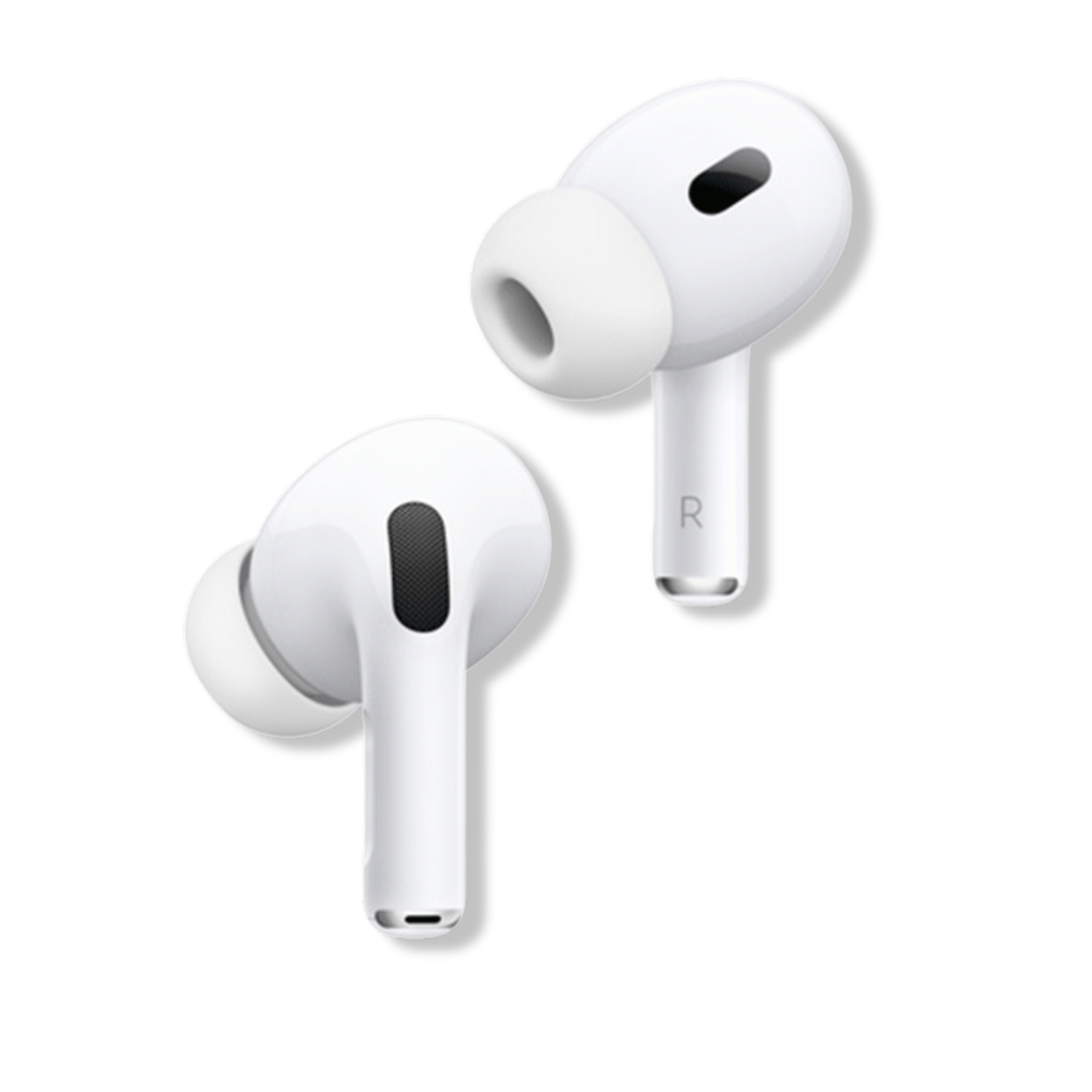 Apple AirPods Pro in-ear fit showing silicone ear tips