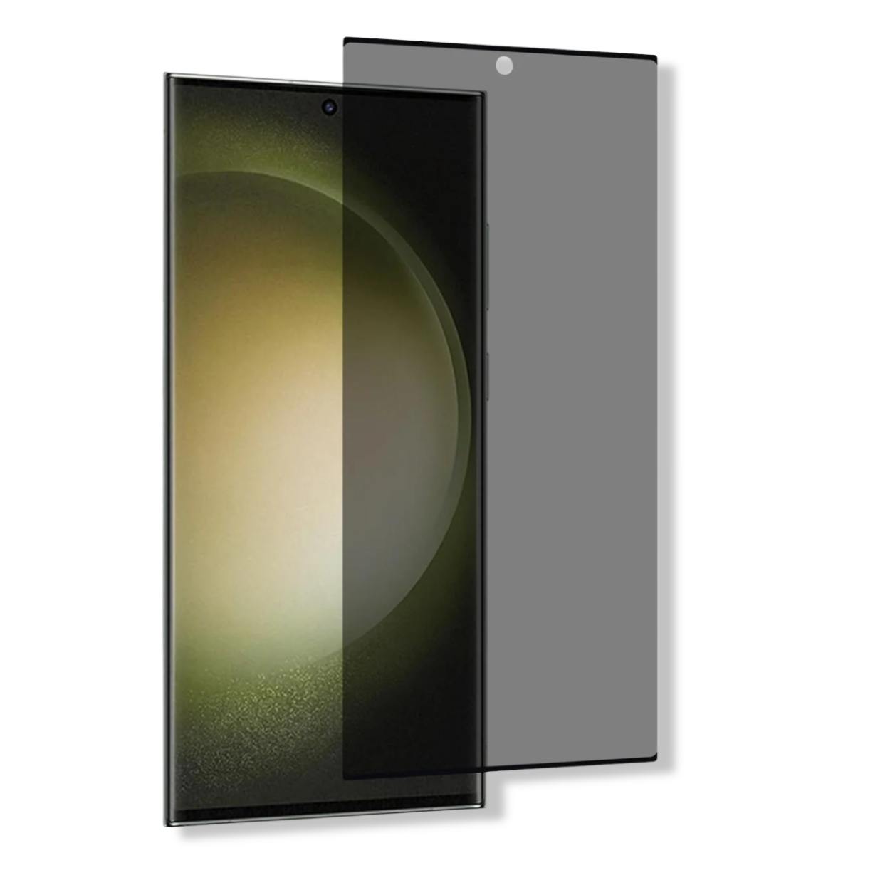  Installing tempered glass on Samsung Galaxy S23 Ultra with bubble-free guide