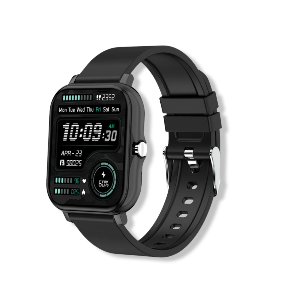 H20 Smart Watch with HD full-touch display and silicone strap.