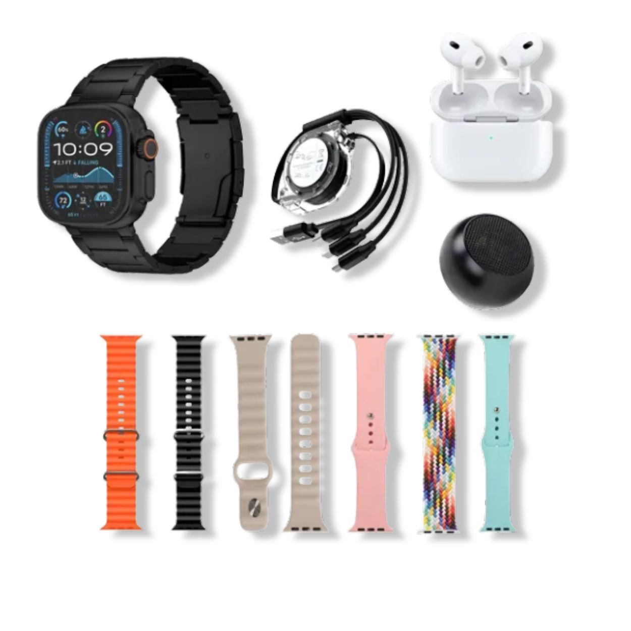 H92 Ultra 3 smartwatch with 2.0-inch HD full-touch display showing customizable watch face.