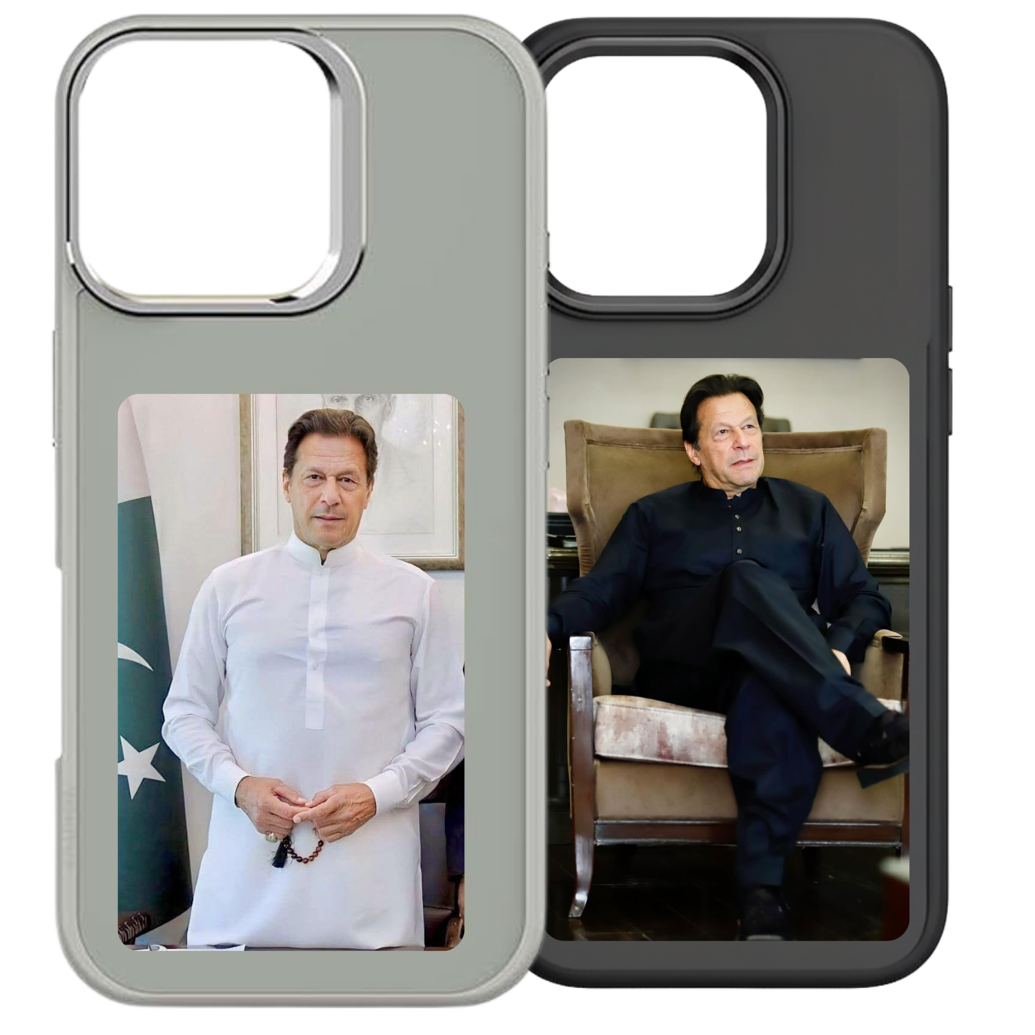 iPhone 15 Pro Max Case with NFC Display - Hybrid Silicone