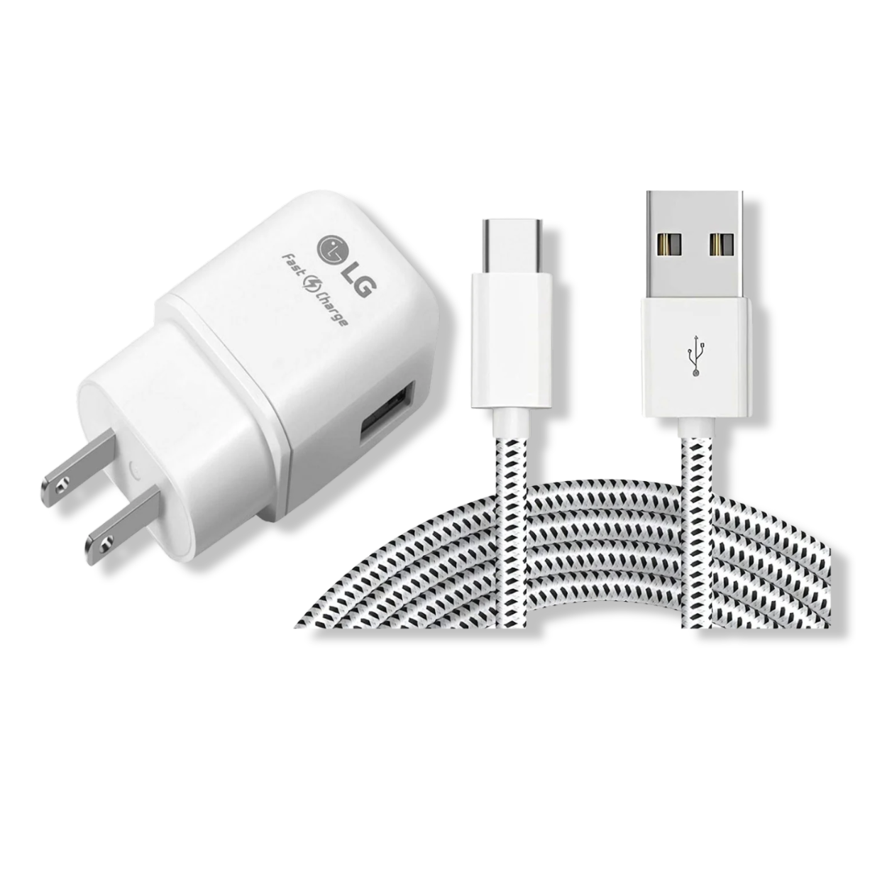 Retail box of LG 25W Original USB-C PD wall charger, cable not included