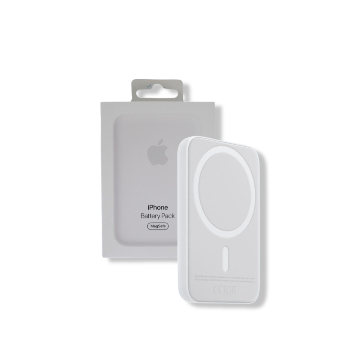 20W USB-C fast-charging port on MagSafe battery pack with LED power indicators.