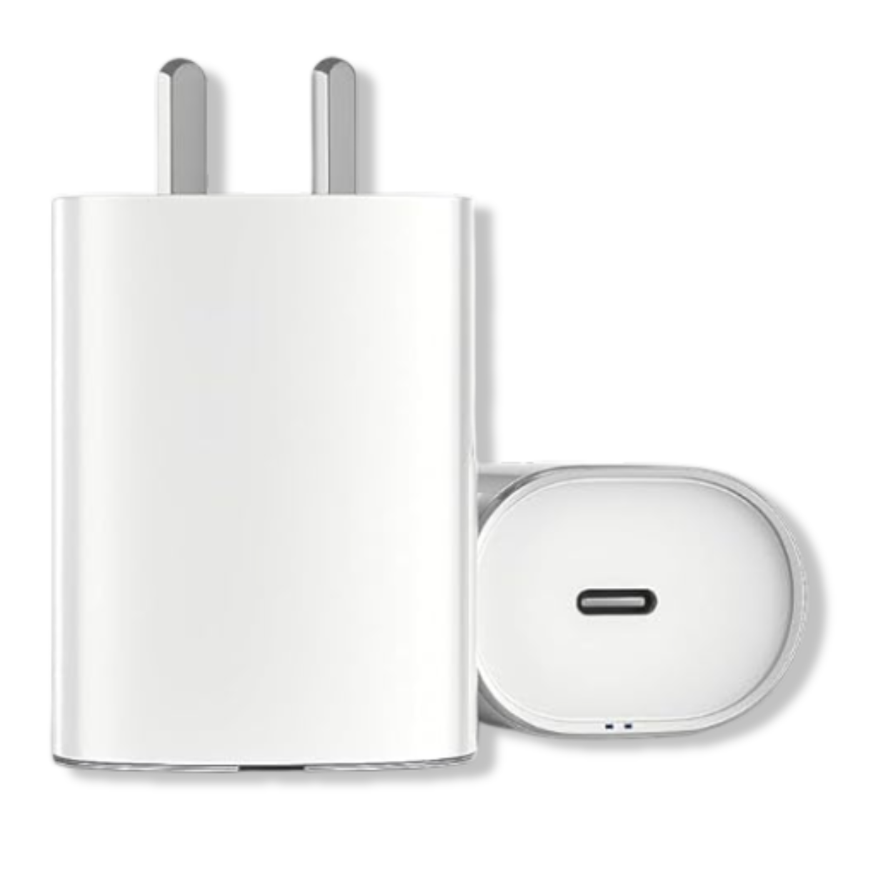 Angled view of Nothing 45W PD PPS fast charger with USB-C port