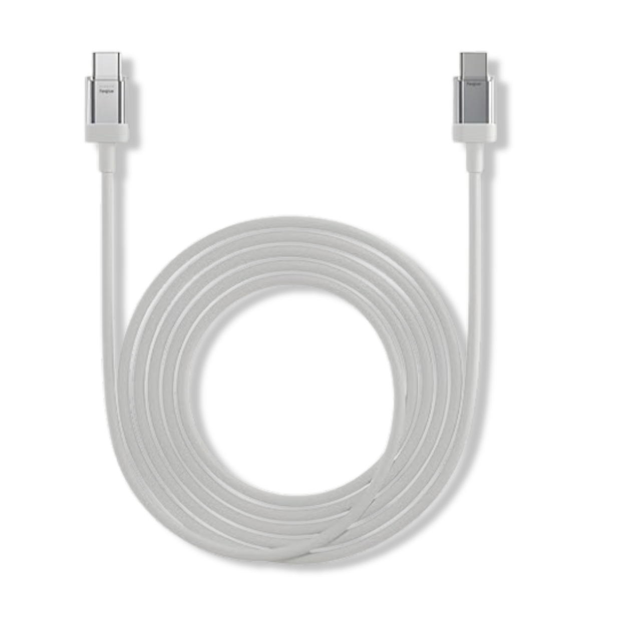 Angled photo showing dual-port Nothing 45W USB-C fast charger