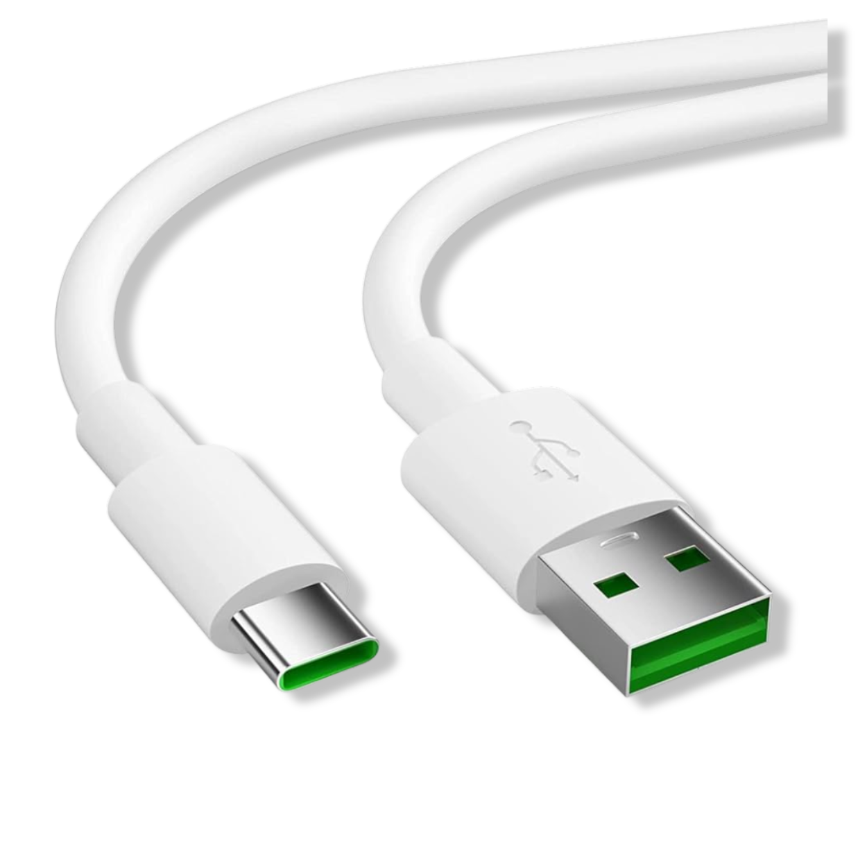 Retail packaging of OPPO VOOC 65W SuperVOOC charging cable