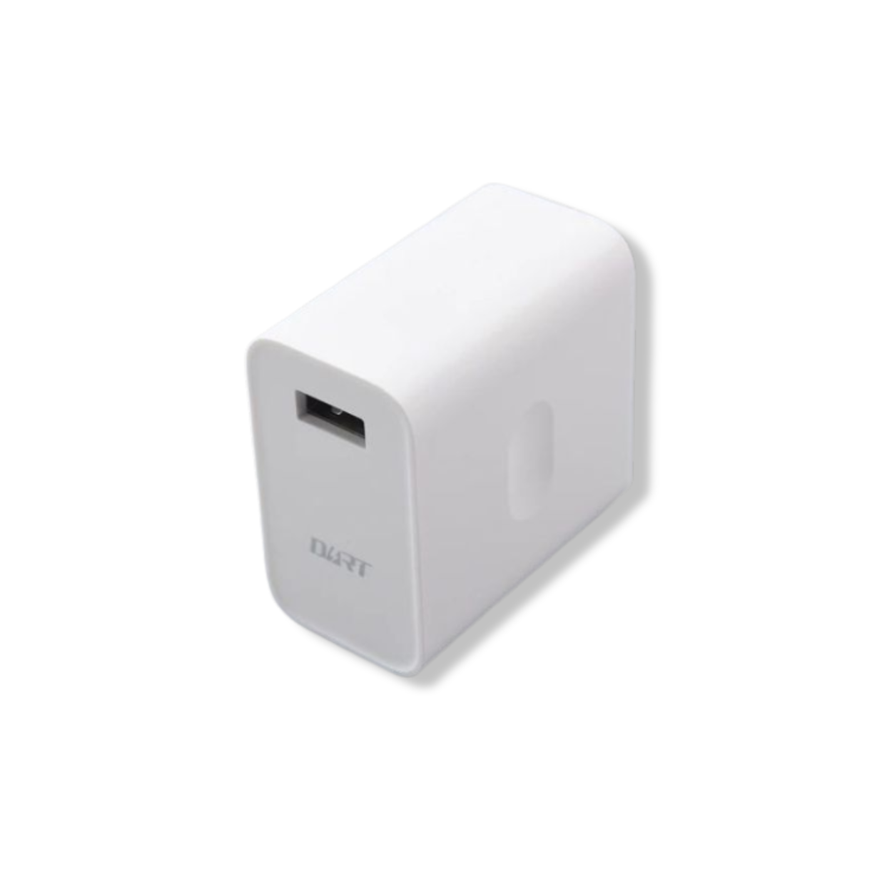 realme 30W VOOC adapter on desk charging a smartphone