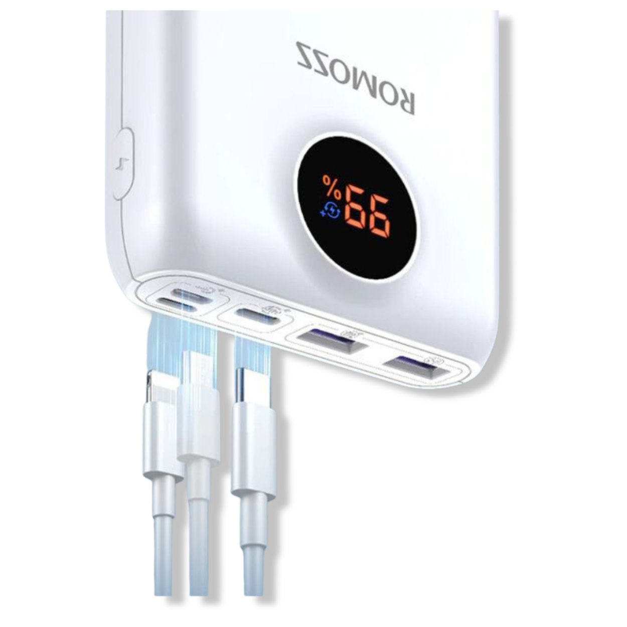 ROMOSS SW20PF 20000mAh Power Bank 22.5W box packaging and device for Pakistan market