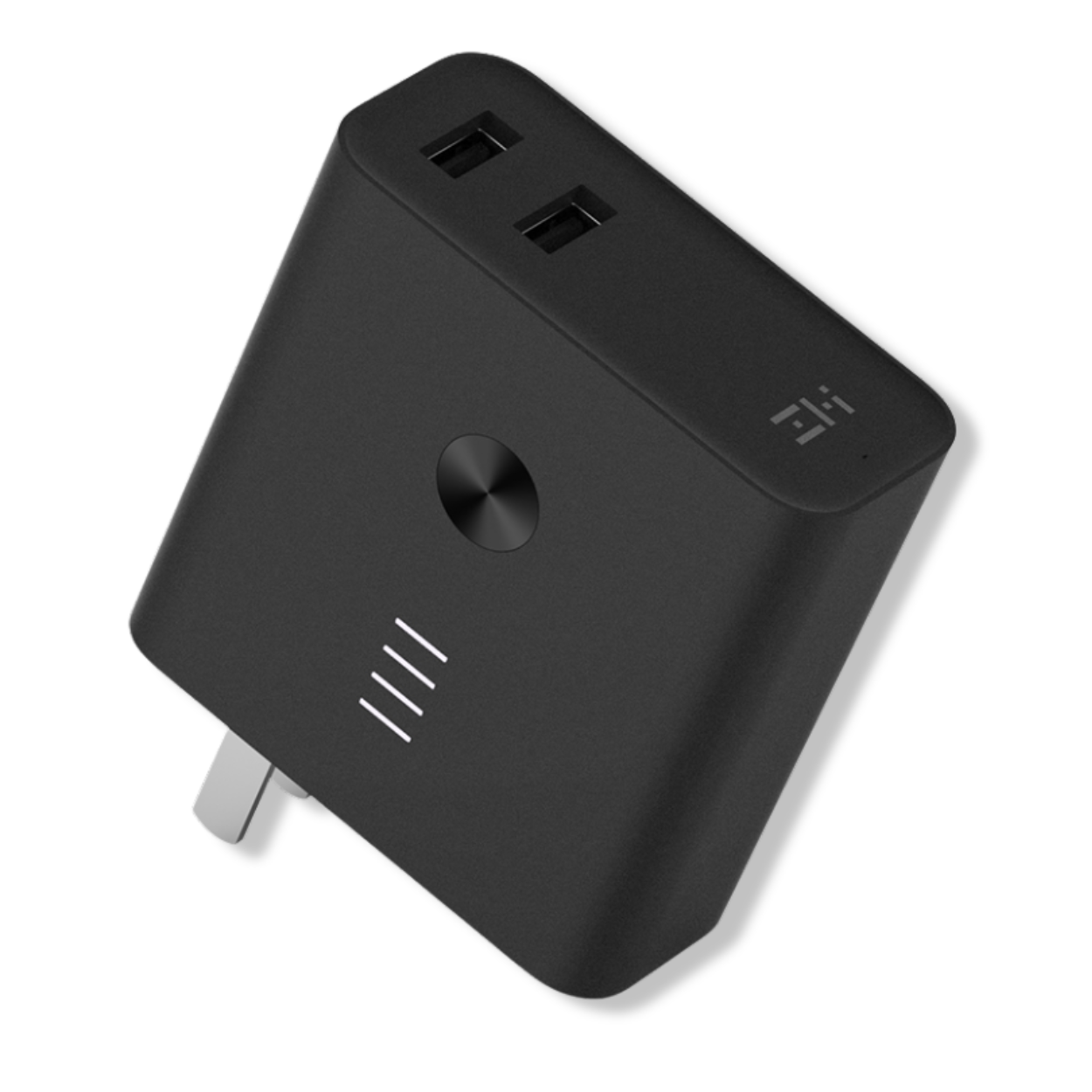 Xiaomi ZMI 2-in-1 6500mAh Quick Charge 3.0 power bank and wall charger front view