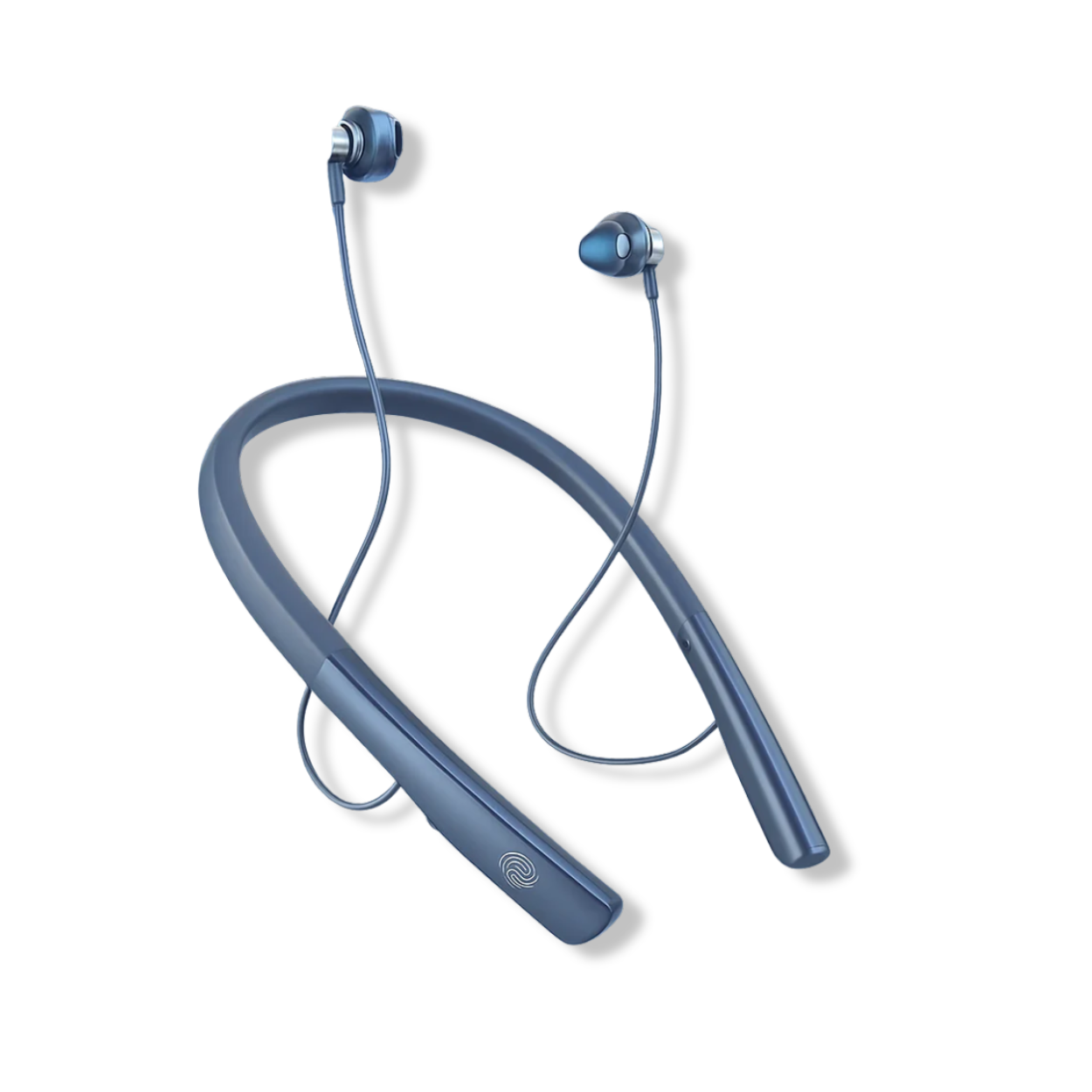 ZedX Z48 wireless neckband earphones (Zeeband) in olive green with Bluetooth 5.3 and ENC mic.